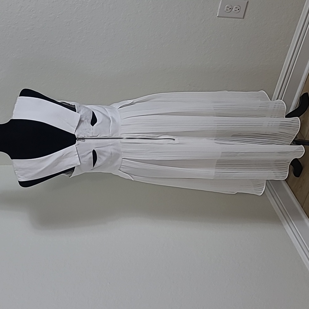 W118 by Walter Baker White High Low Dress Sumnery Party Vacation Size Large - Picture 8 of 11